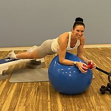 Foto Frau im Lehrgang Health Coach Fitness